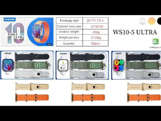 wisme ws10 _5 ultra smart watch